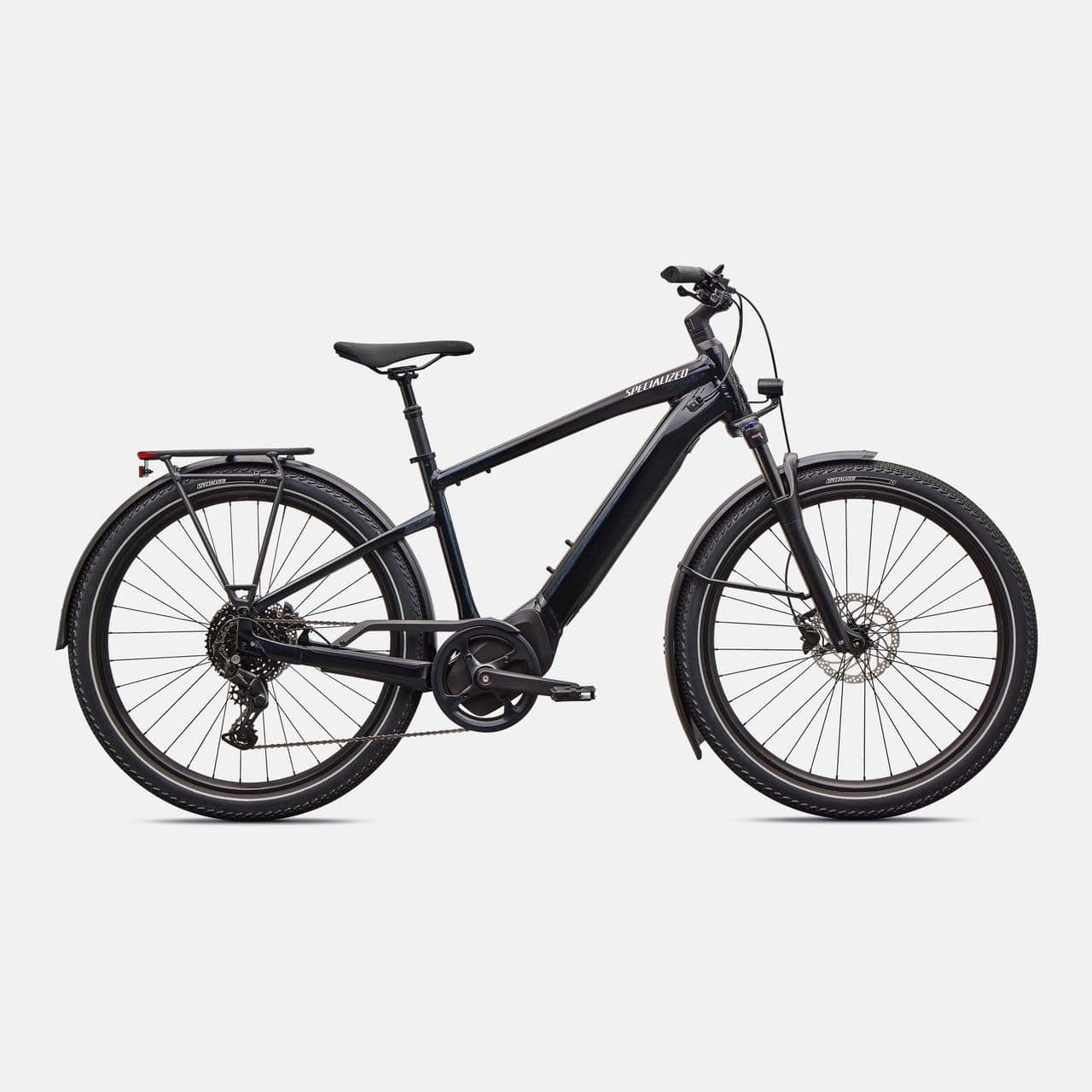 Specialized FITNESS GLOSS CASTBLACK / SATIN SILVER REFLECTIVE / S Turbo Vado 4.0