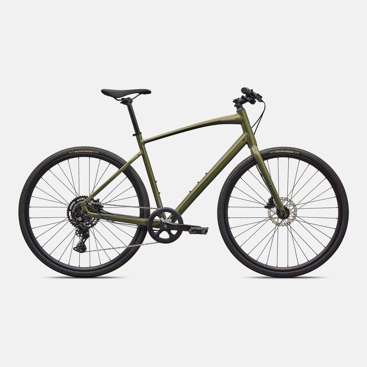 Specialized FITNESS GLOSS LARUEL GREEN METALLIC / SANDSTONE METALLIC FROST REFLECTIVE / XS Sirrus X 2.0