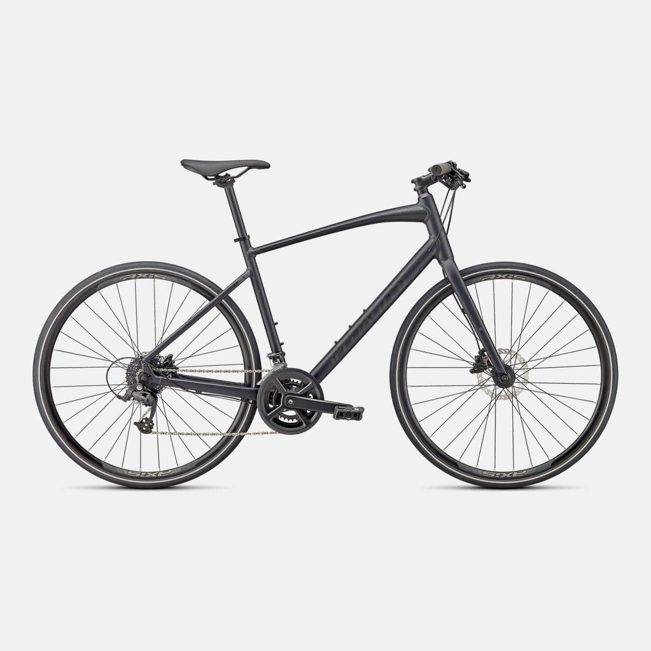 Specialized FITNESS SATIN CAST BLACK / GLOSS BLACK / SATIN BLACK REFLECTIVE / XXS Sirrus 2.0