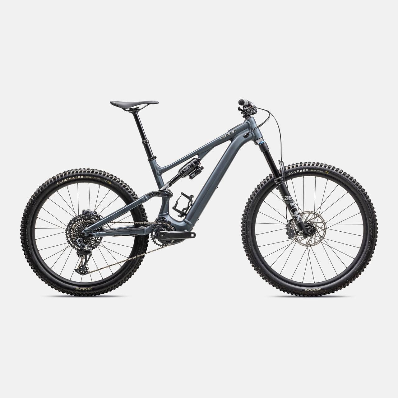 Specialized MOUNTAIN Cast Blue Metallic / Dark Navy / White Mountains / S2 Turbo Levo SL 2 Comp Alloy