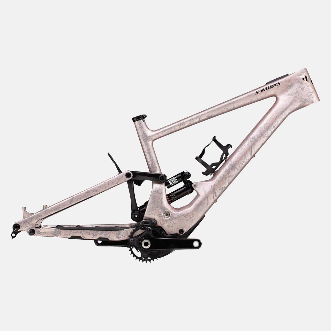 Specialized MOUNTAIN Champagne / Cool Grey Strata / Black / S3 S-Works Turbo Kenevo SL 2 Frameset