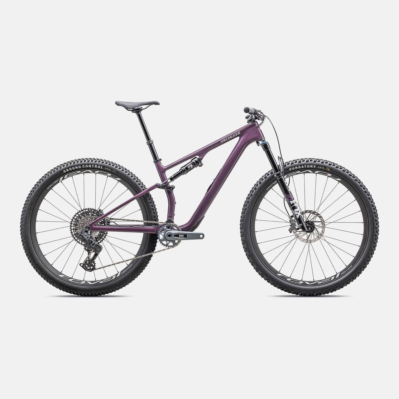 Specialized MOUNTAIN Gloss Cast Lilac / Dune White / XS Epic 8 EVO Expert - SRAM GX AXS, FOX Performance Elite