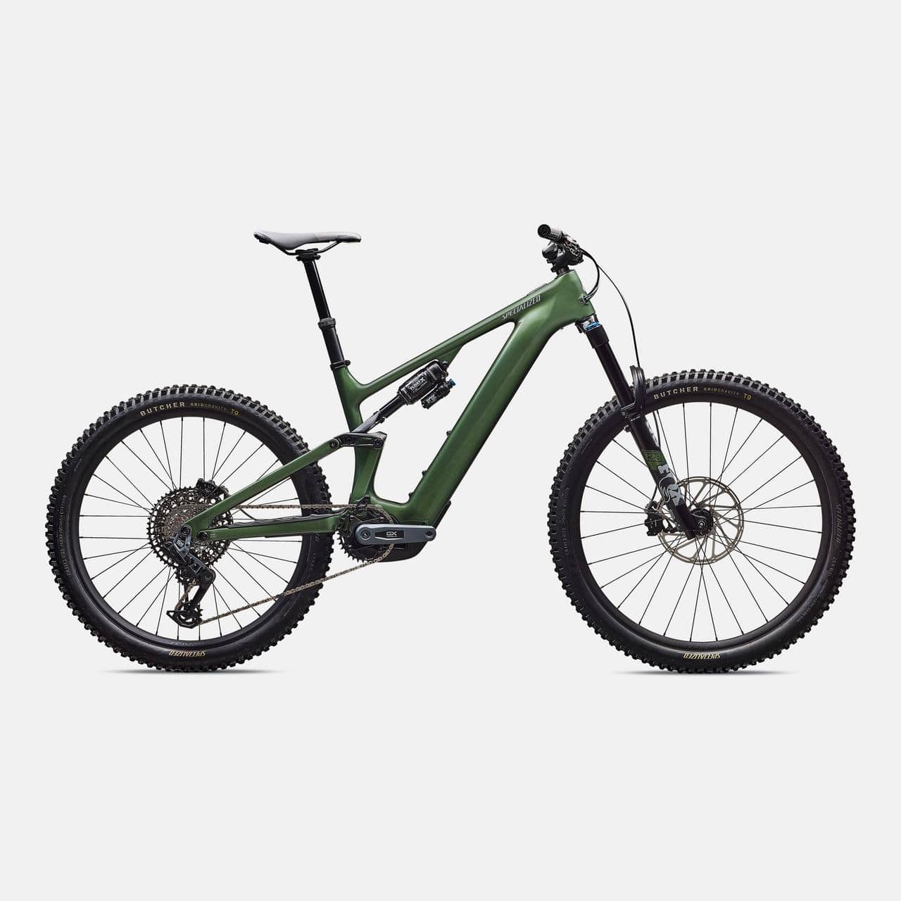Specialized MOUNTAIN GLOSS CYPRESS METALLIC / SILVER DUST / S2 Turbo Levo 4 Expert