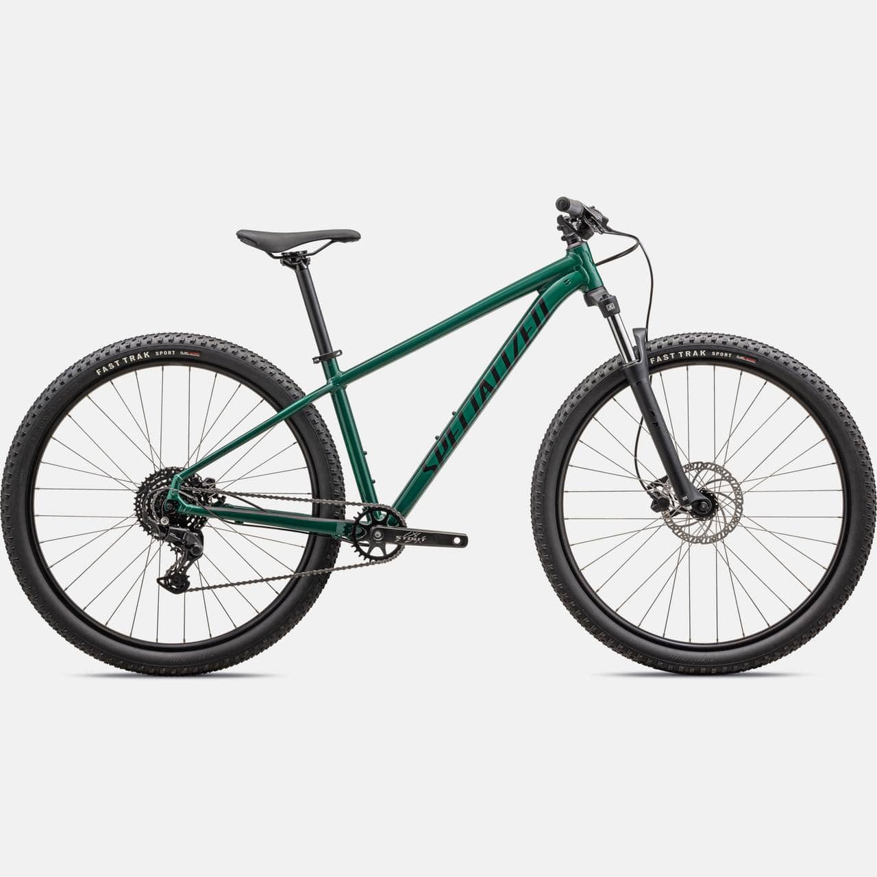 Specialized MOUNTAIN GLOSS PINE GREEN / OBSIDIAN / XS / 27.5 Rockhopper Sport