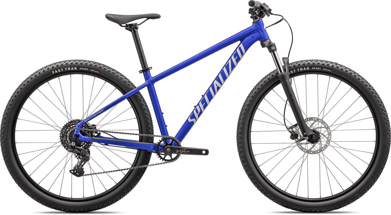 Specialized MOUNTAIN GLOSS SAPPHIRE / DUNE WHITE / XS / 27.5 Rockhopper Sport