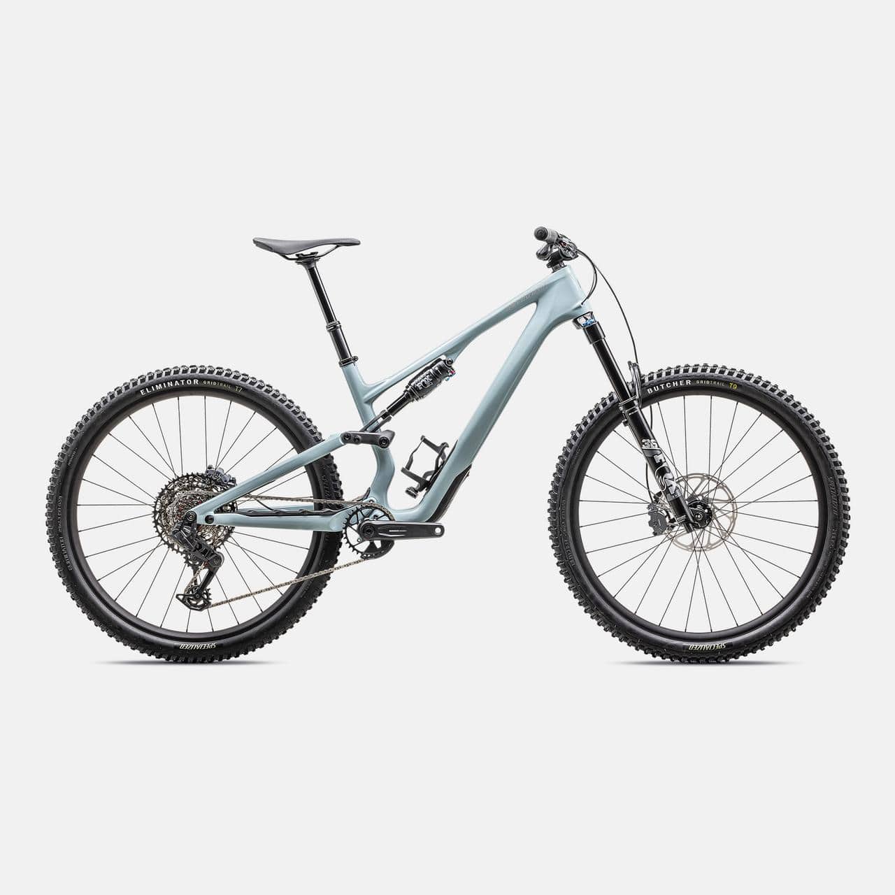 Specialized MOUNTAIN Gloss Seafoam / Silver Dust / S2 / 29/27.5 Stumpjumper 15 Comp - SRAM S-1000 AXS, FOX Performance