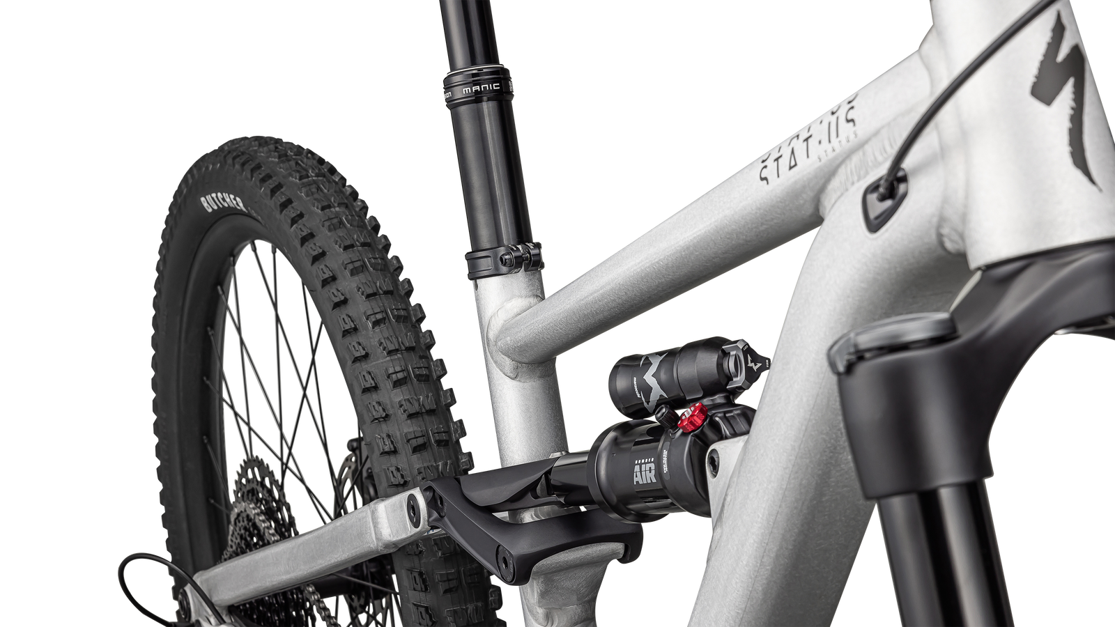 Specialized MOUNTAIN Satin Aluminum / Obsidian / S0 STATUS 2 140 ZERO