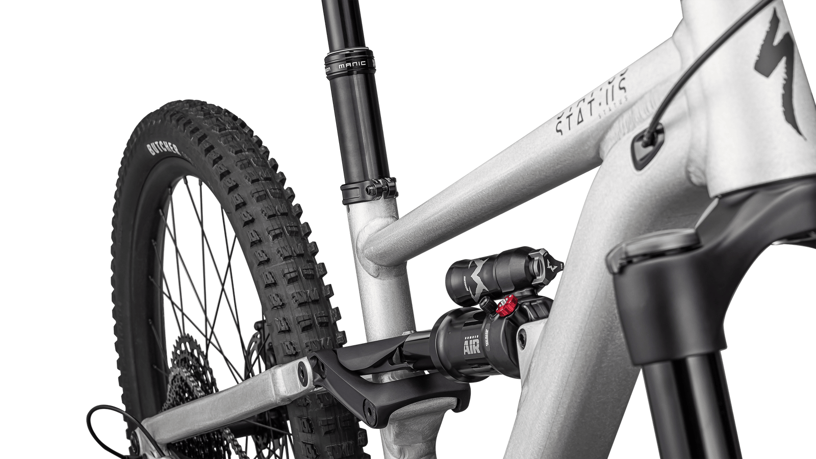 Specialized MOUNTAIN Satin Aluminum / Obsidian / S0 STATUS 2 140 ZERO
