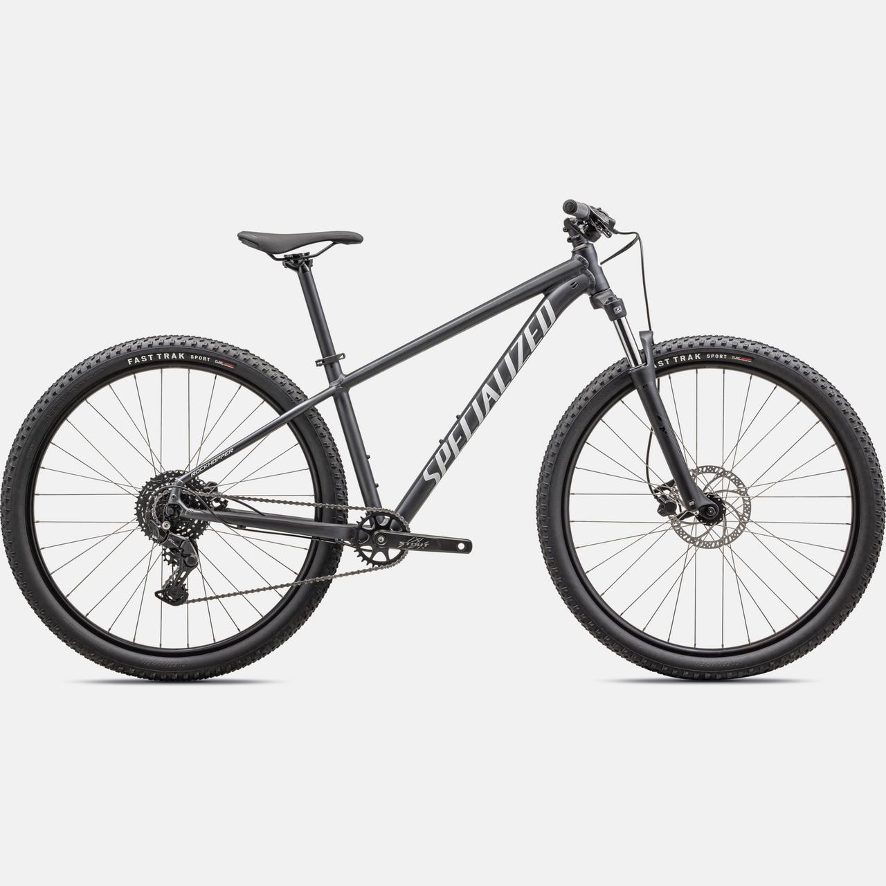 Specialized MOUNTAIN SATIN BLACK LIQUID METAL / WHITE / XS / 27.5 Rockhopper Sport