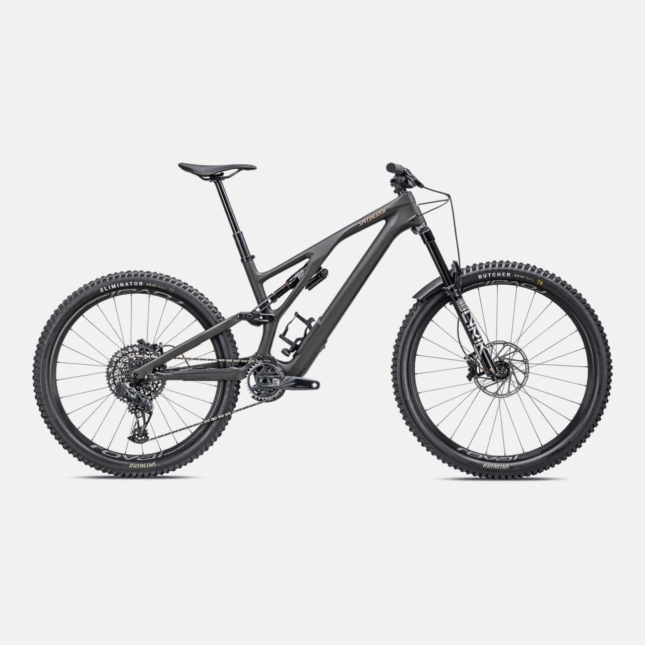 Specialized MOUNTAIN Satin Dark Moss Green / S5 Stumpjumper EVO LTD - SRAM GX Eagle AXS, RockShox Ultimate