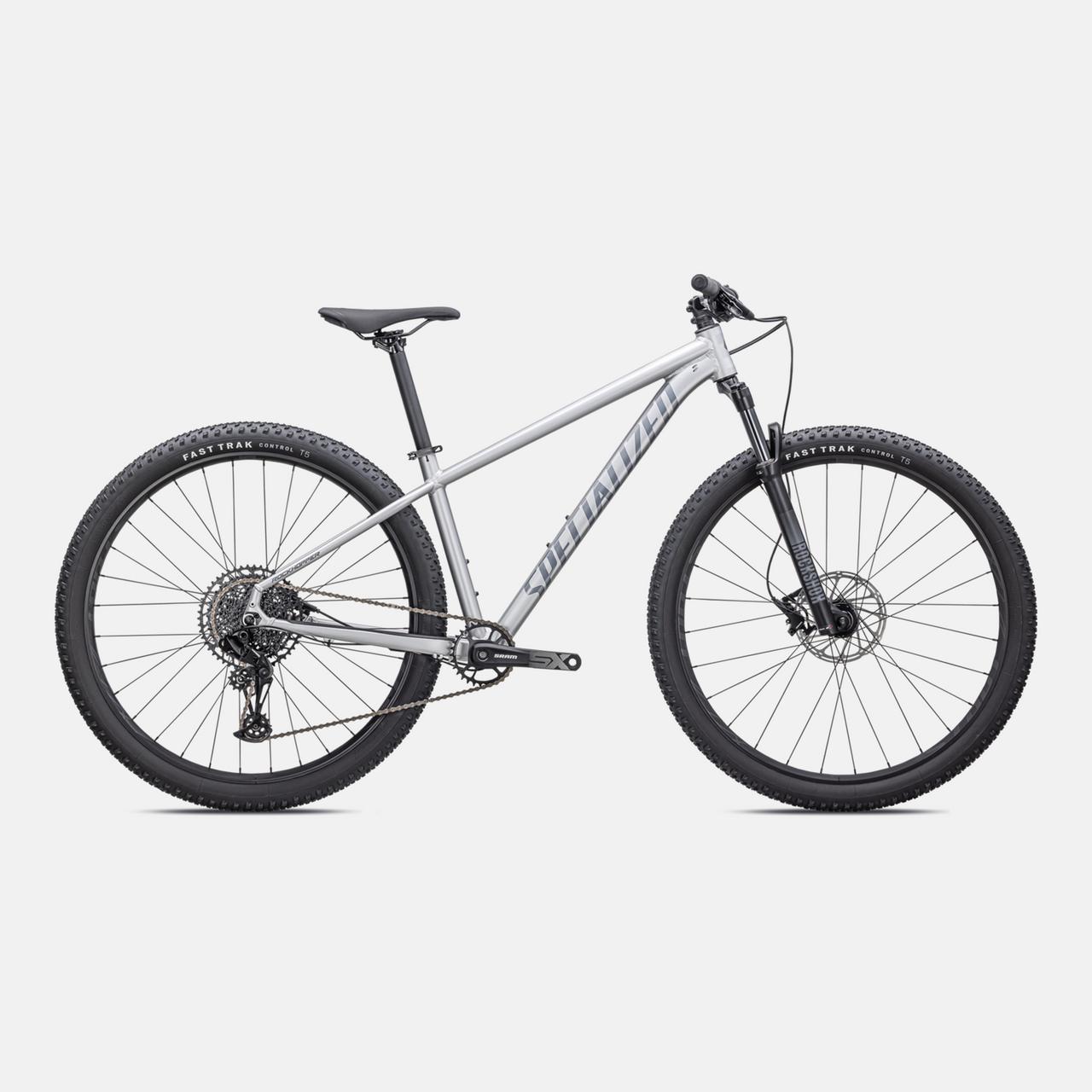 Specialized MOUNTAIN SATIN SILVER DUST / BLACK HOLOGRAPHIC / L Rockhopper Expert 29