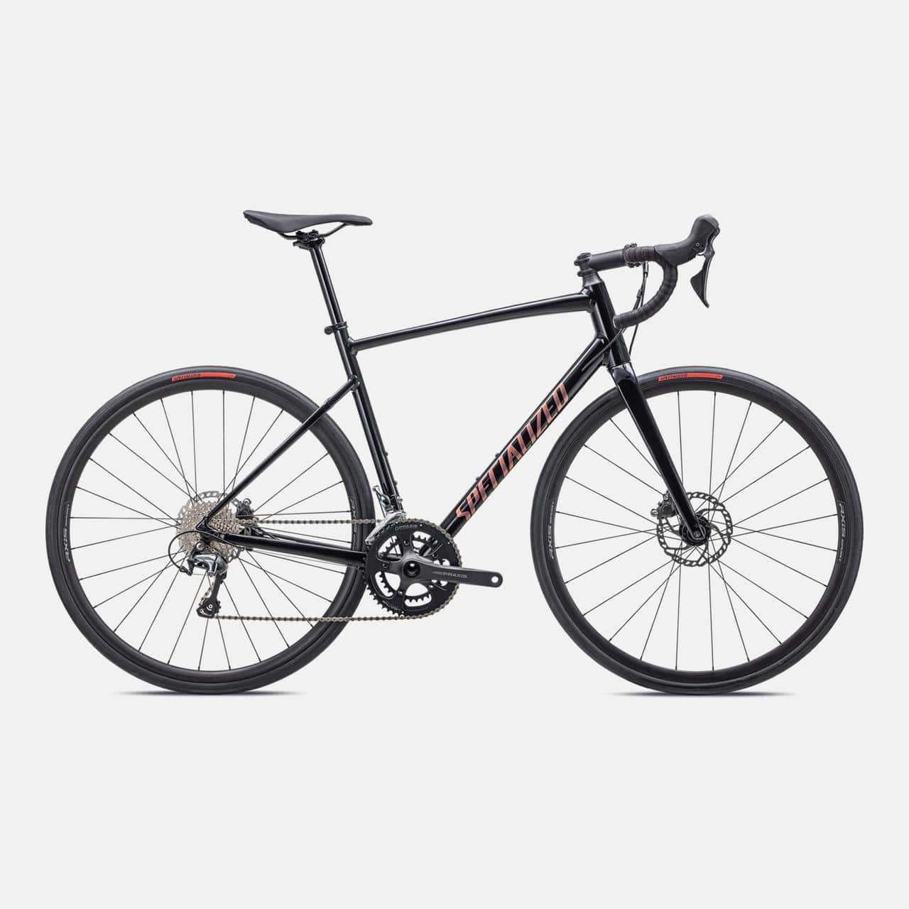 Specialized ROAD Gloss Tarmac Black / 44 Allez Sport - Shimano Tiagra