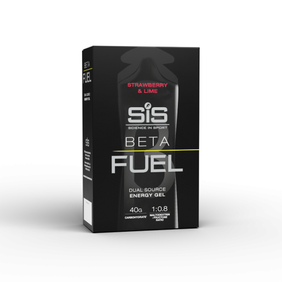 SIS GEL BETA FUEL 6 X 60ML STRAWBERRY &LIME - 176474