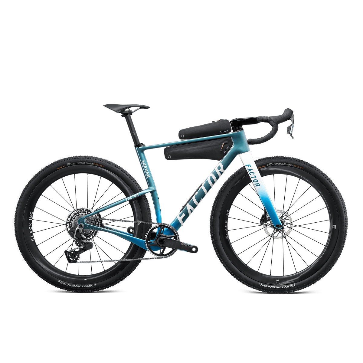 Factor Sarana Complete - SRAM Force XPLR +PM - Cyan Blue