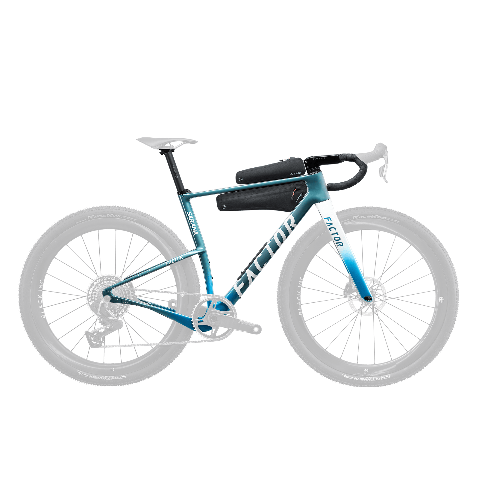 Factor Sarana Complete - SRAM Force XPLR +PM - Cyan Blue