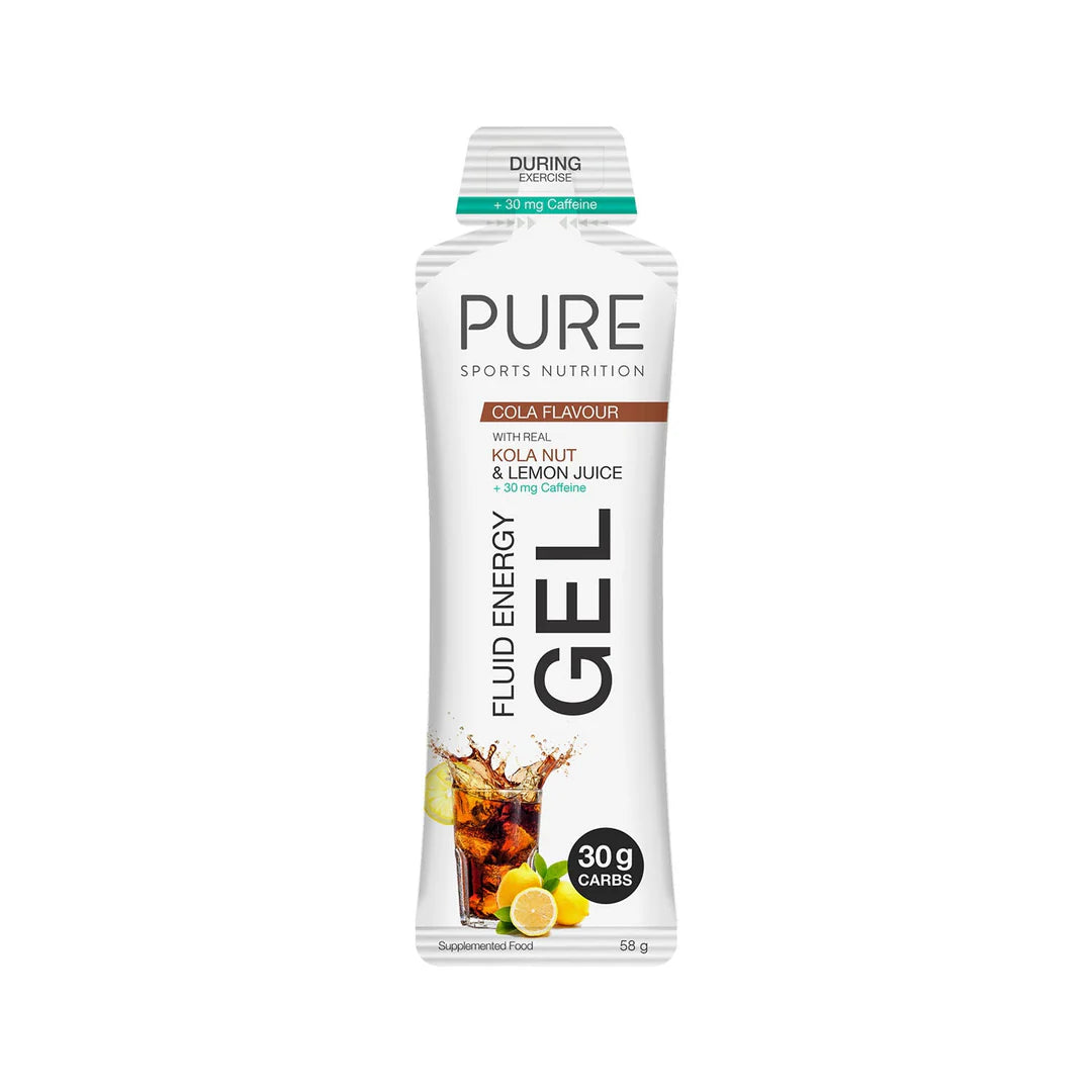 PURE Fluid Energy Gel - Cola + Caffeine