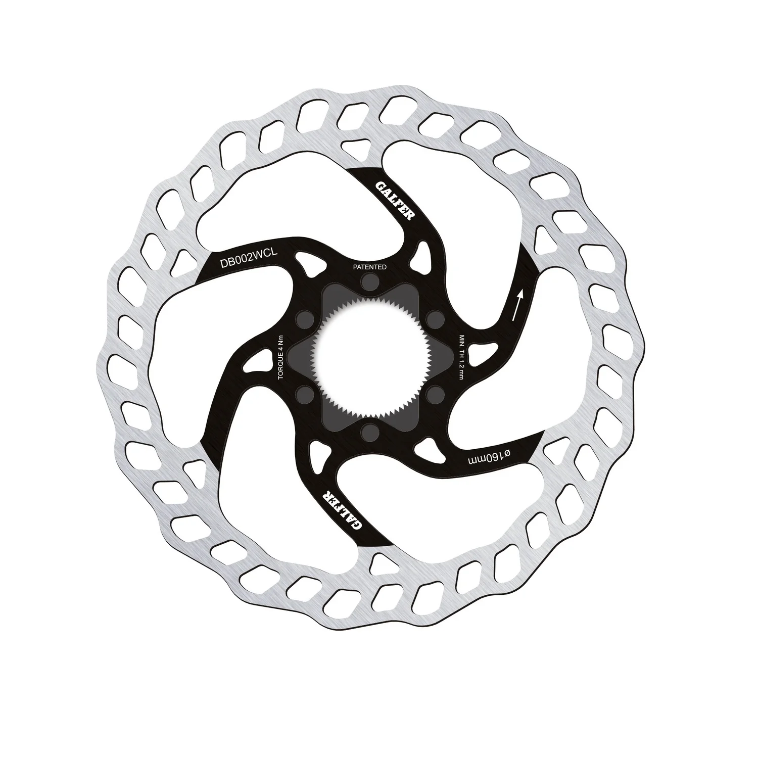 Galfer Disc Wave Center Lock 180 x 1.8mm - 171025