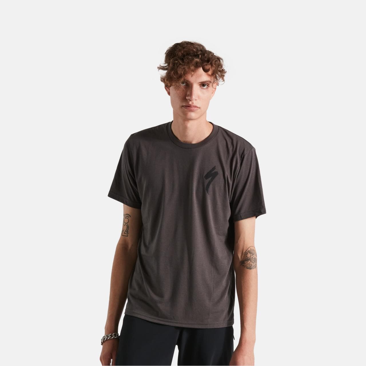 Specialized FITNESS Charcoal / S Men's S-Logo Short Sleeve T-Shirt