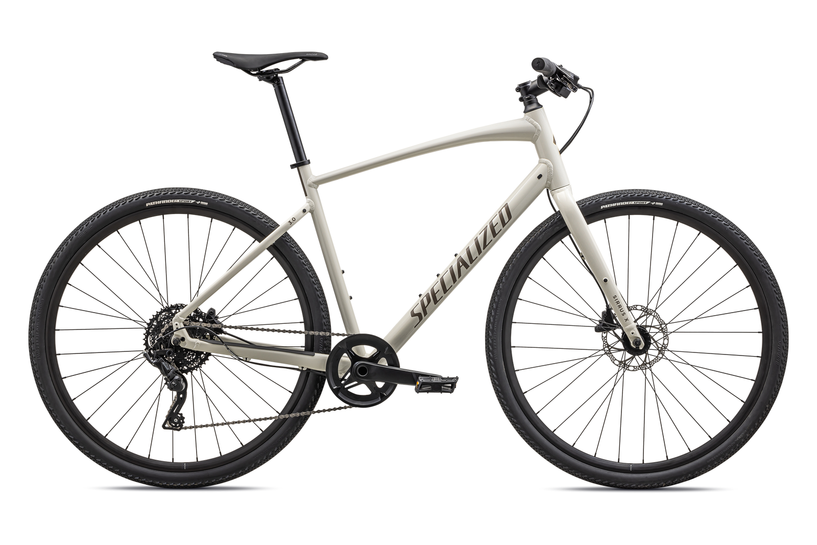 Specialized FITNESS GLOSS BIRCH / SATIN TAUPE REFLECTIVE / XXS Sirrus X 3.0