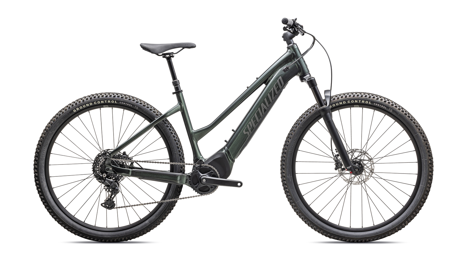 Specialized FITNESS Oak Green Metallic / Smoke / S Turbo Tero 4.0 Step-Through