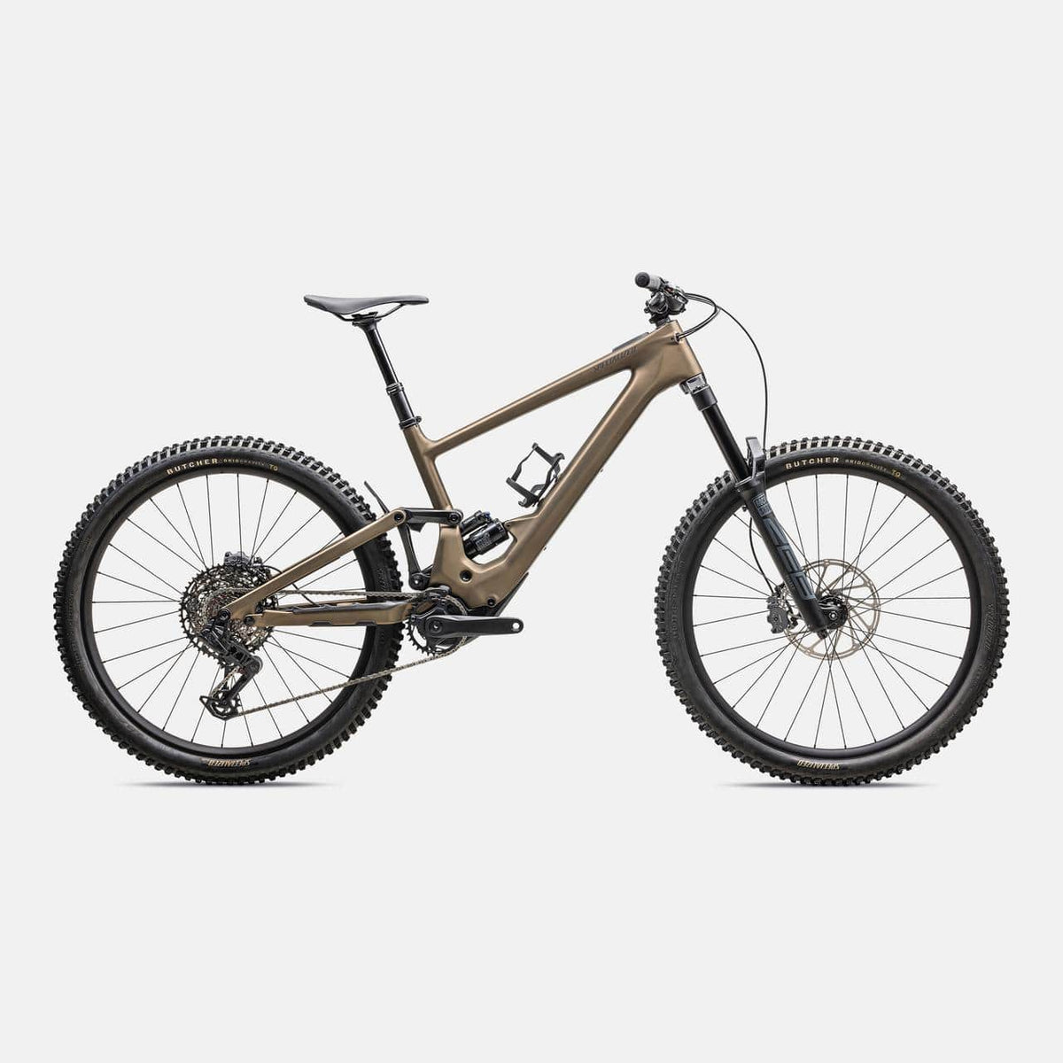 Specialized MOUNTAIN Burnt Gold Metallic / Black Liquid Metal / S2 Turbo Kenevo SL 2 Comp