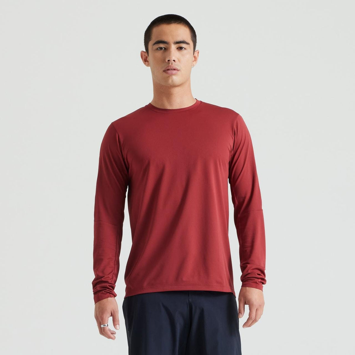 Specialized MOUNTAIN Garnet Red / XS Men&#39;s Gravity Training Long Sleeve Jersey