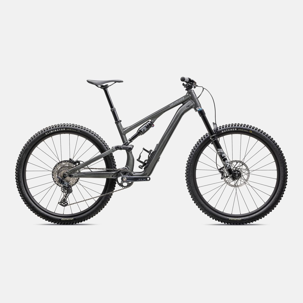 Specialized MOUNTAIN Gloss Smoke / Cool Grey / S3 / 29/29 Stumpjumper 15 Comp Alloy  - Shimano SLX, FOX Rhythm