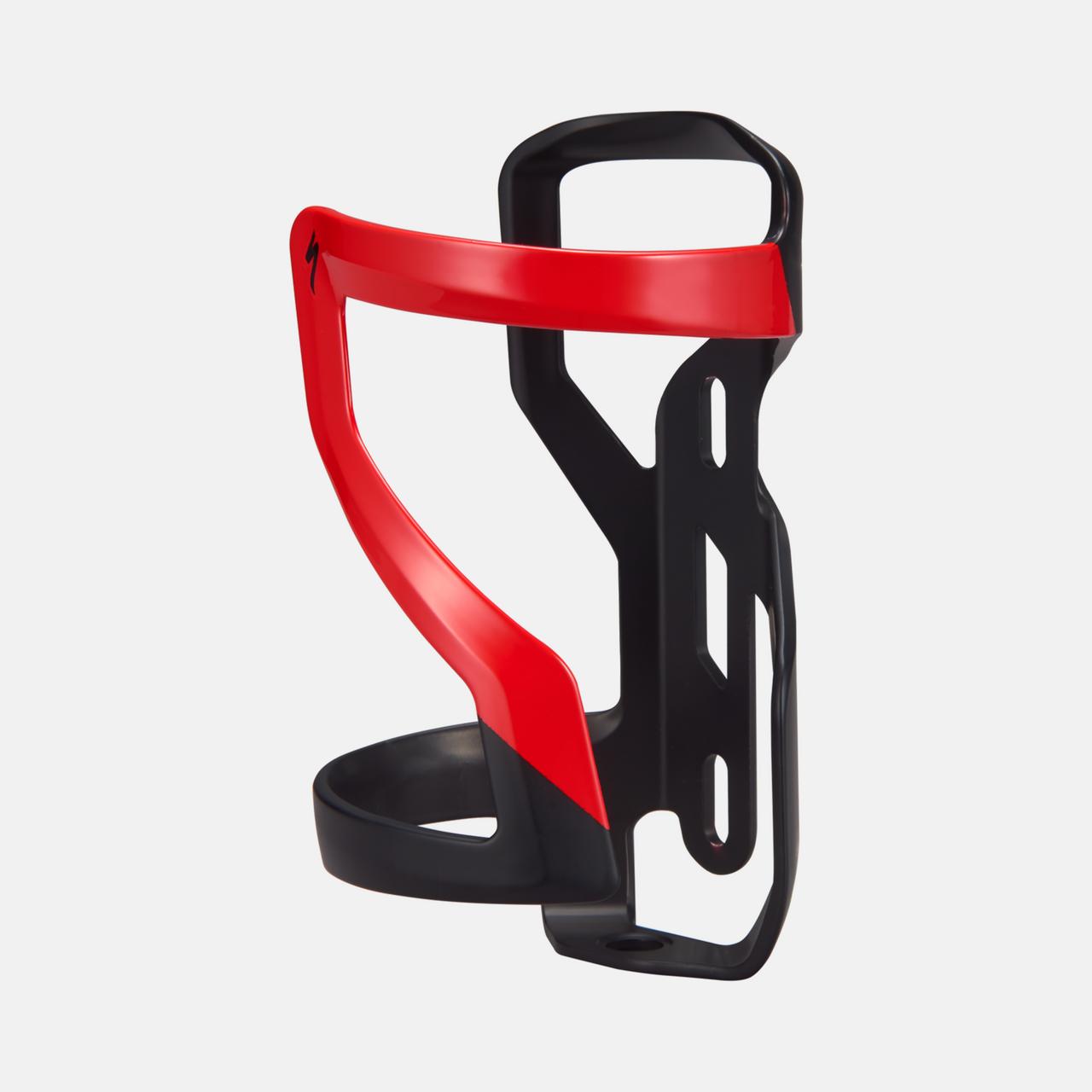 Specialized MOUNTAIN Matte Black/Flo Red / One Size Zee Cage II – Left