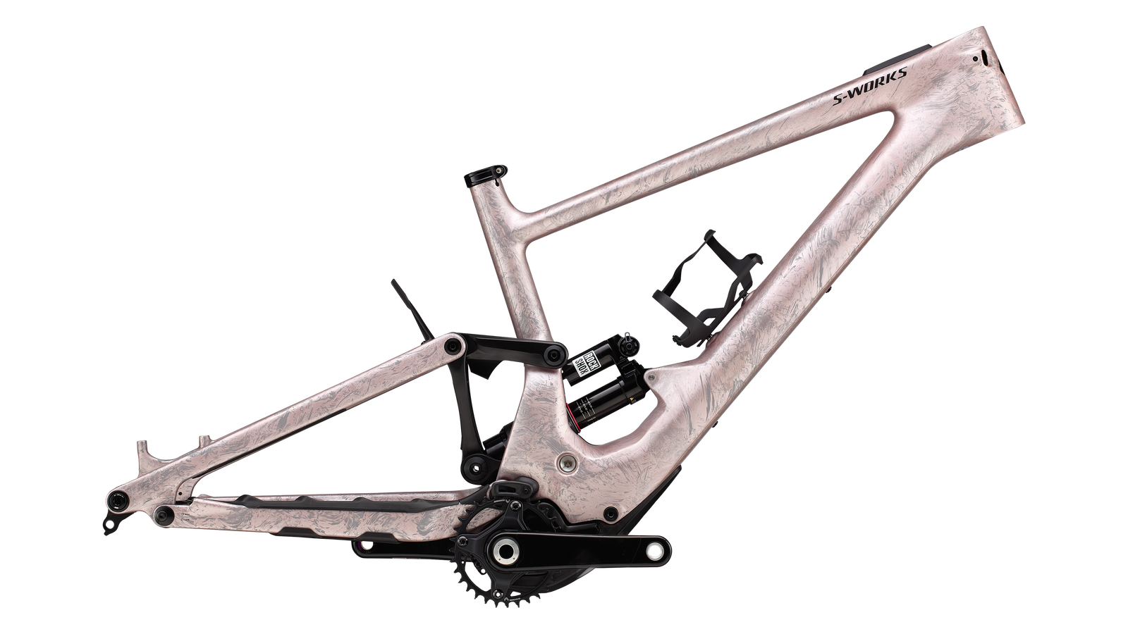 Specialized MOUNTAIN Champagne / Cool Grey Strata / Black / S3 S-Works Turbo Kenevo SL 2 Frameset