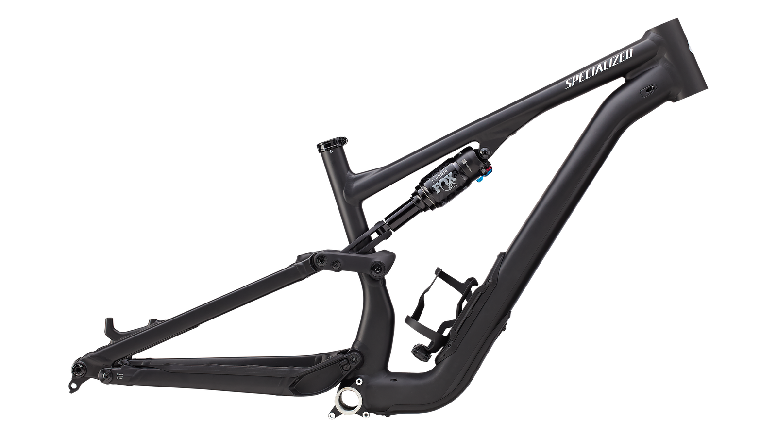 Specialized MOUNTAIN Satin Obsidian / Silver Dust / S2 / 29/27.5 Stumpjumper 15 Alloy Frameset  - FOX FLOAT GENIE Performance