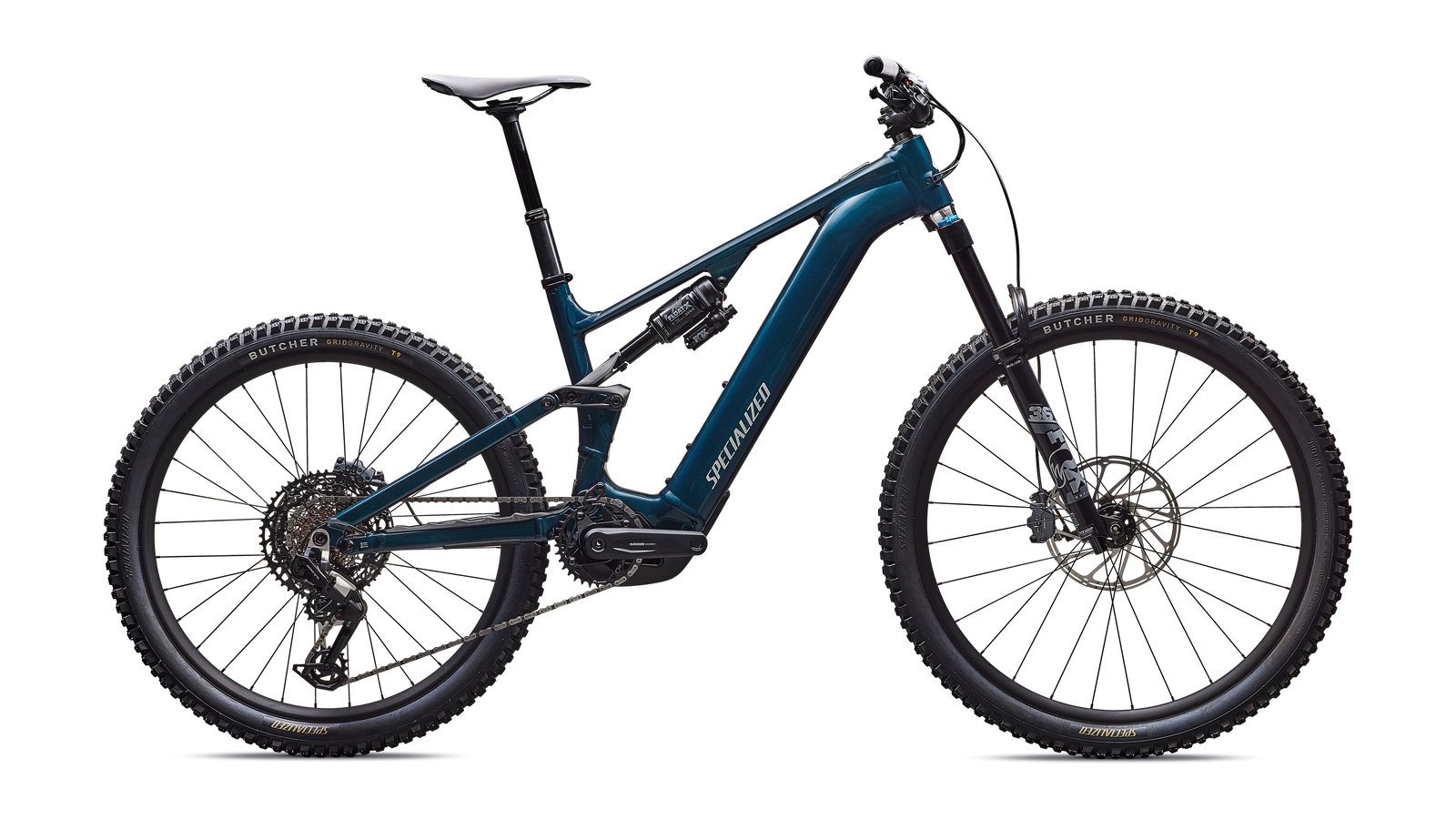 Specialized MOUNTAIN Gloss Deep Lake Metallic / Dune White / S1 Turbo Levo 4 Comp Alloy