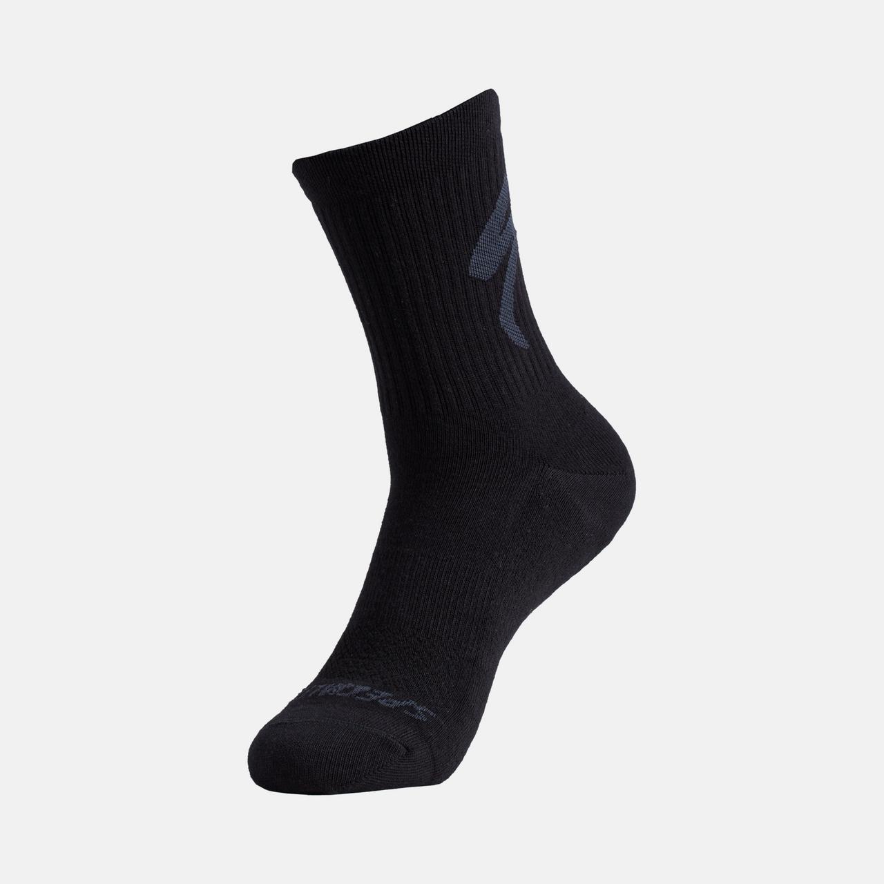 Specialized RIDER Black / S Cotton Tall Logo Socks