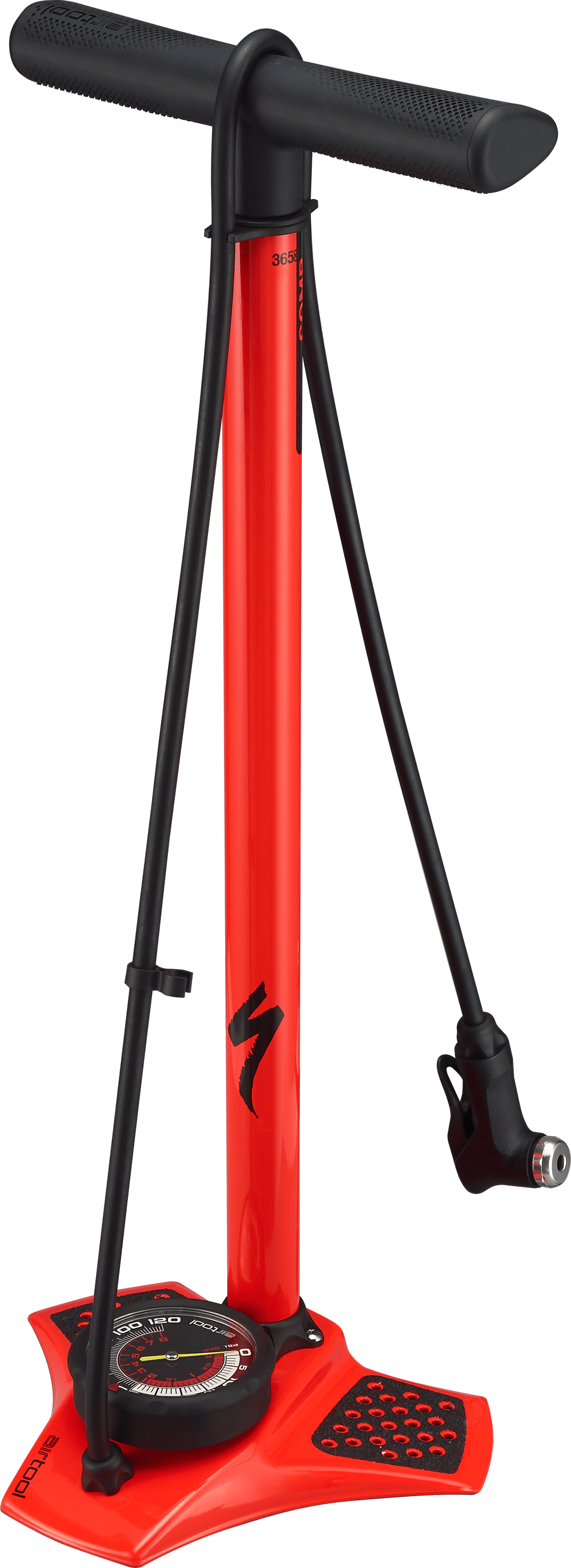 Specialized RIDER Rocket Red / One Size Air Tool Comp Floor Pump