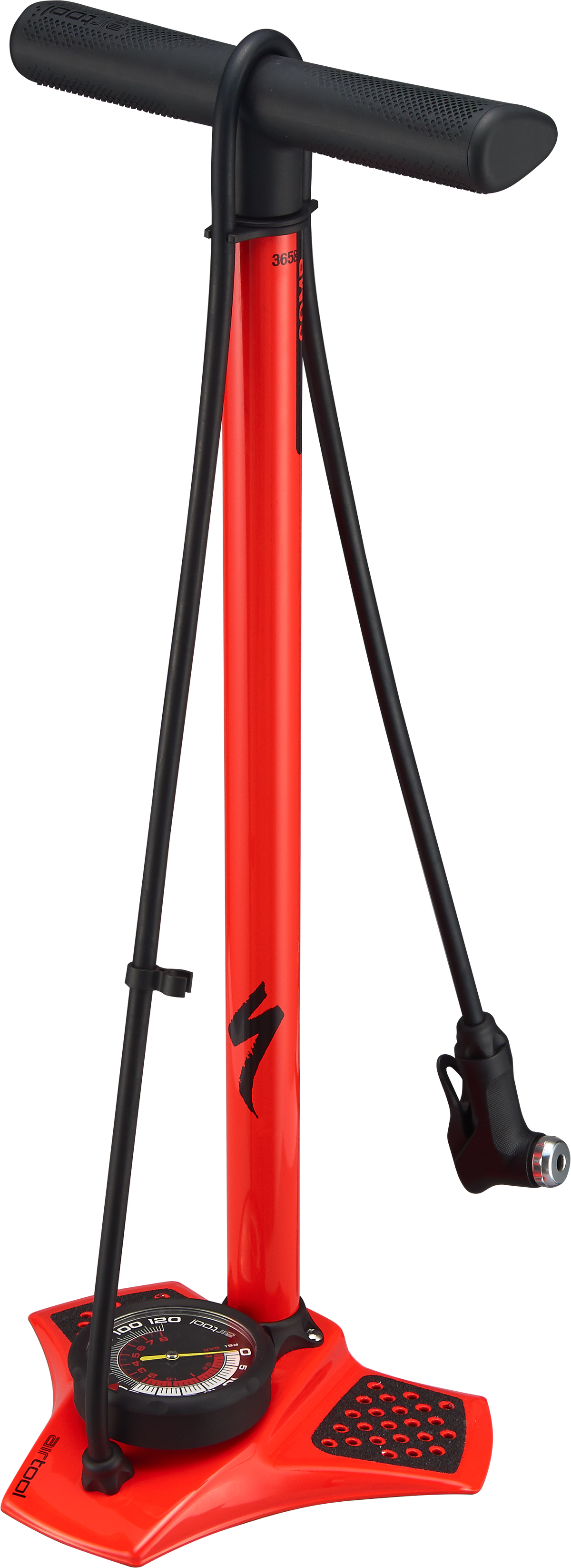 Specialized RIDER Rocket Red / One Size Air Tool Comp Floor Pump