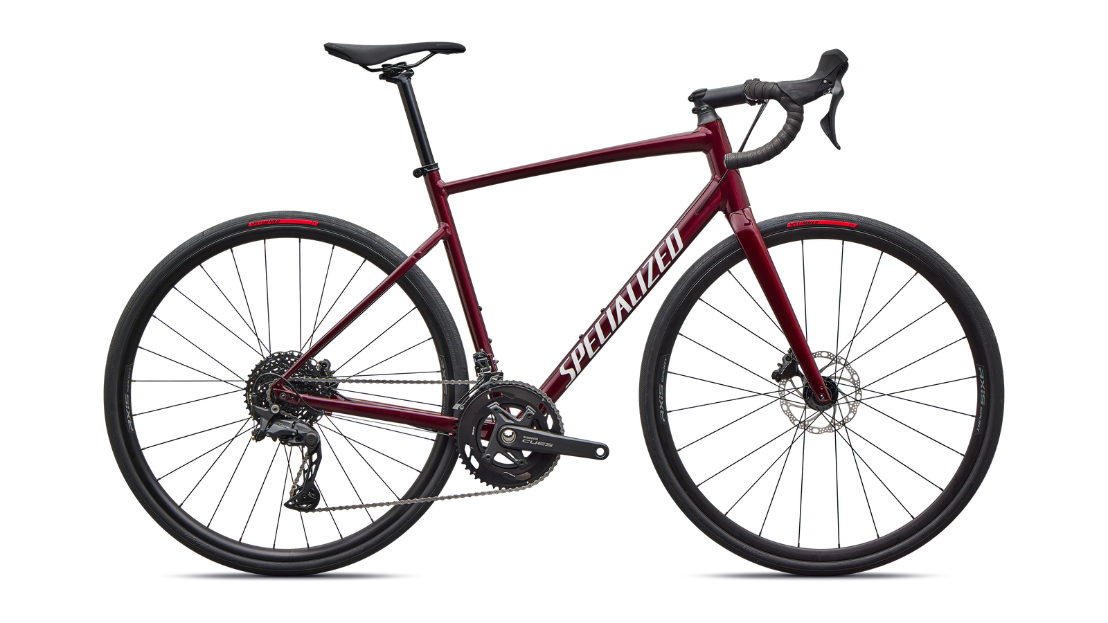 Specialized ROAD MAROON / WHITE / 49 Allez - Shimano CUES