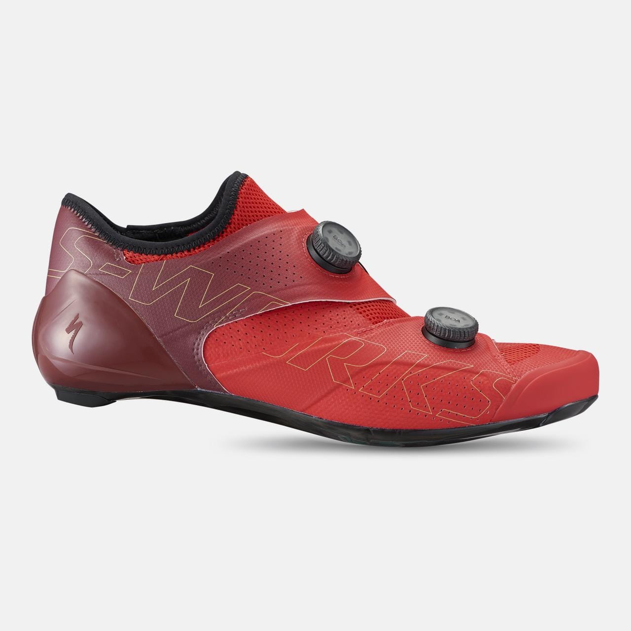 Specialized ROAD Flo Red/Maroon / 45 / Regular S-Works Ares Road Shoes