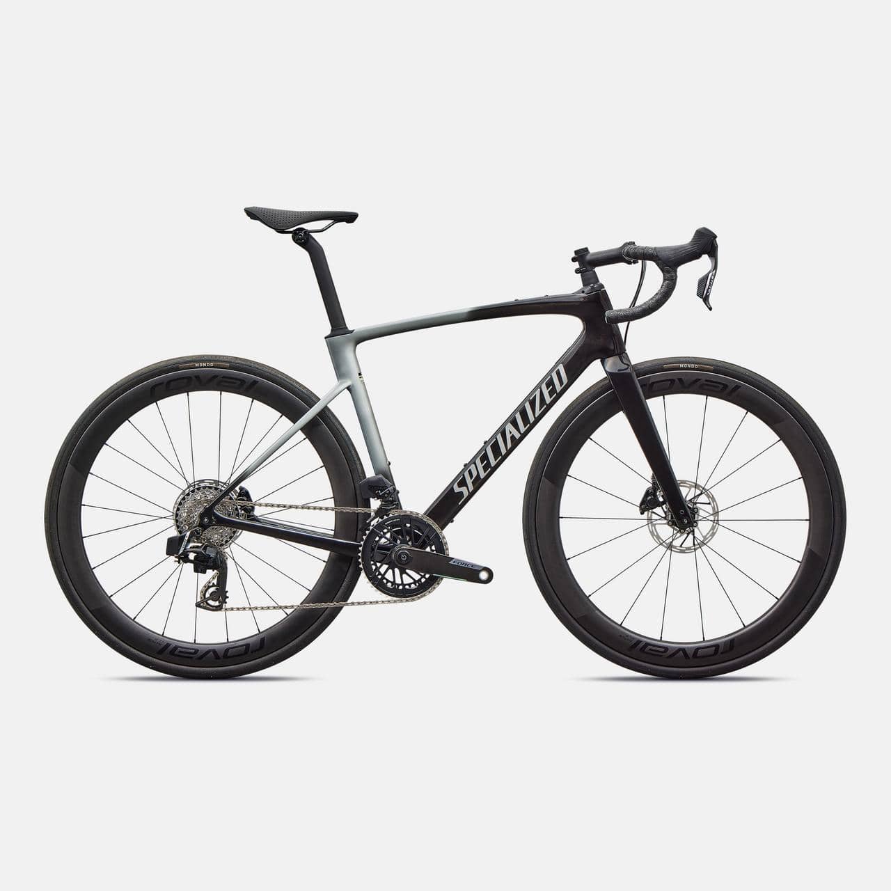 Specialized ROAD Gloss Carbon/Shadow Silver / 49 Roubaix SL8 Pro - SRAM Force AXS