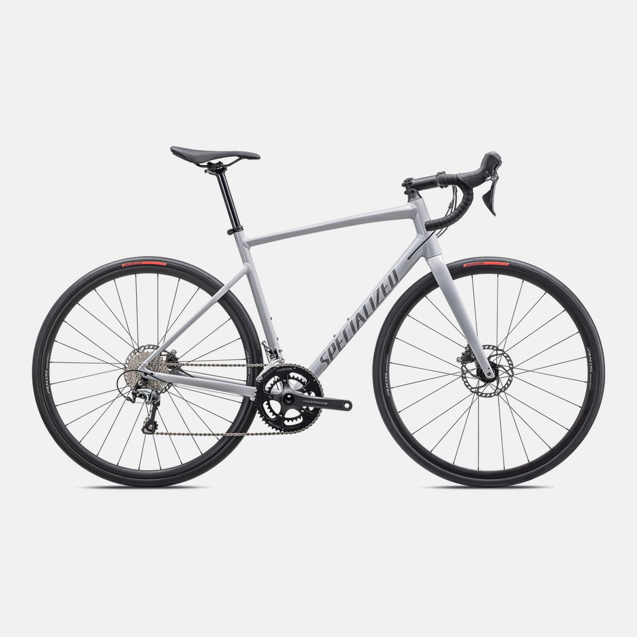 Specialized ROAD Gloss Dove Grey / Cool Grey / Chameleon Lapis / 44 Allez Sport - Shimano Tiagra
