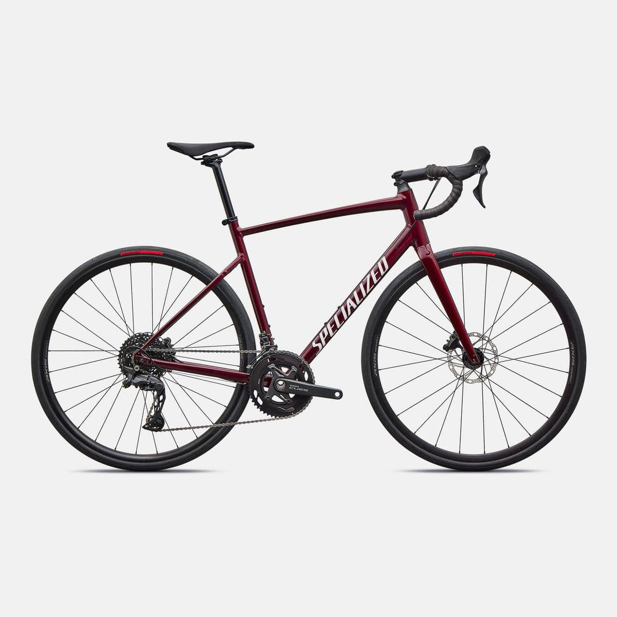 Specialized ROAD MAROON / WHITE / 49 Allez - Shimano CUES