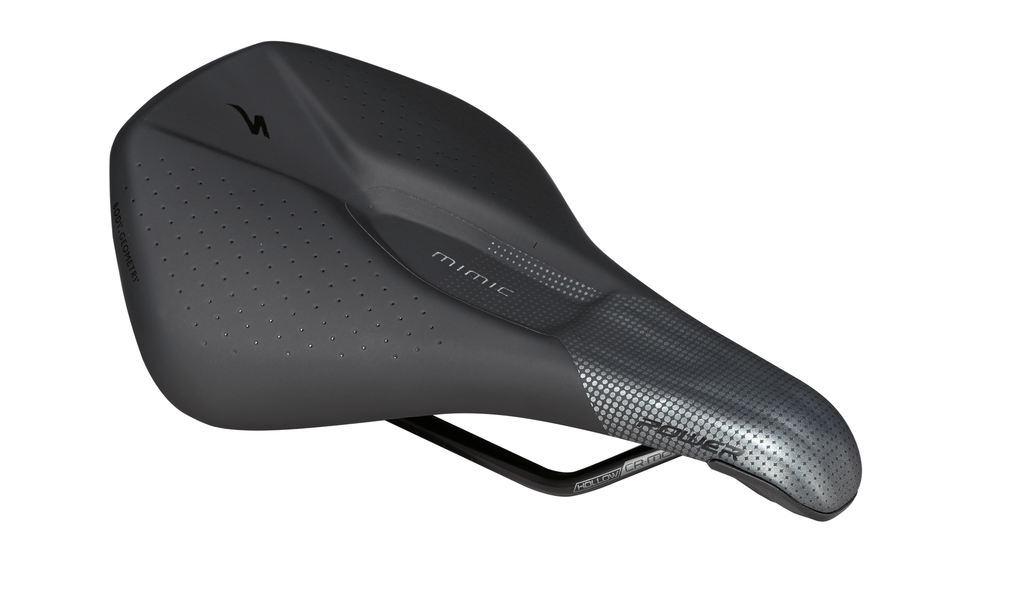 Specialized ROAD Black / 143mm Power Comp with MIMIC
