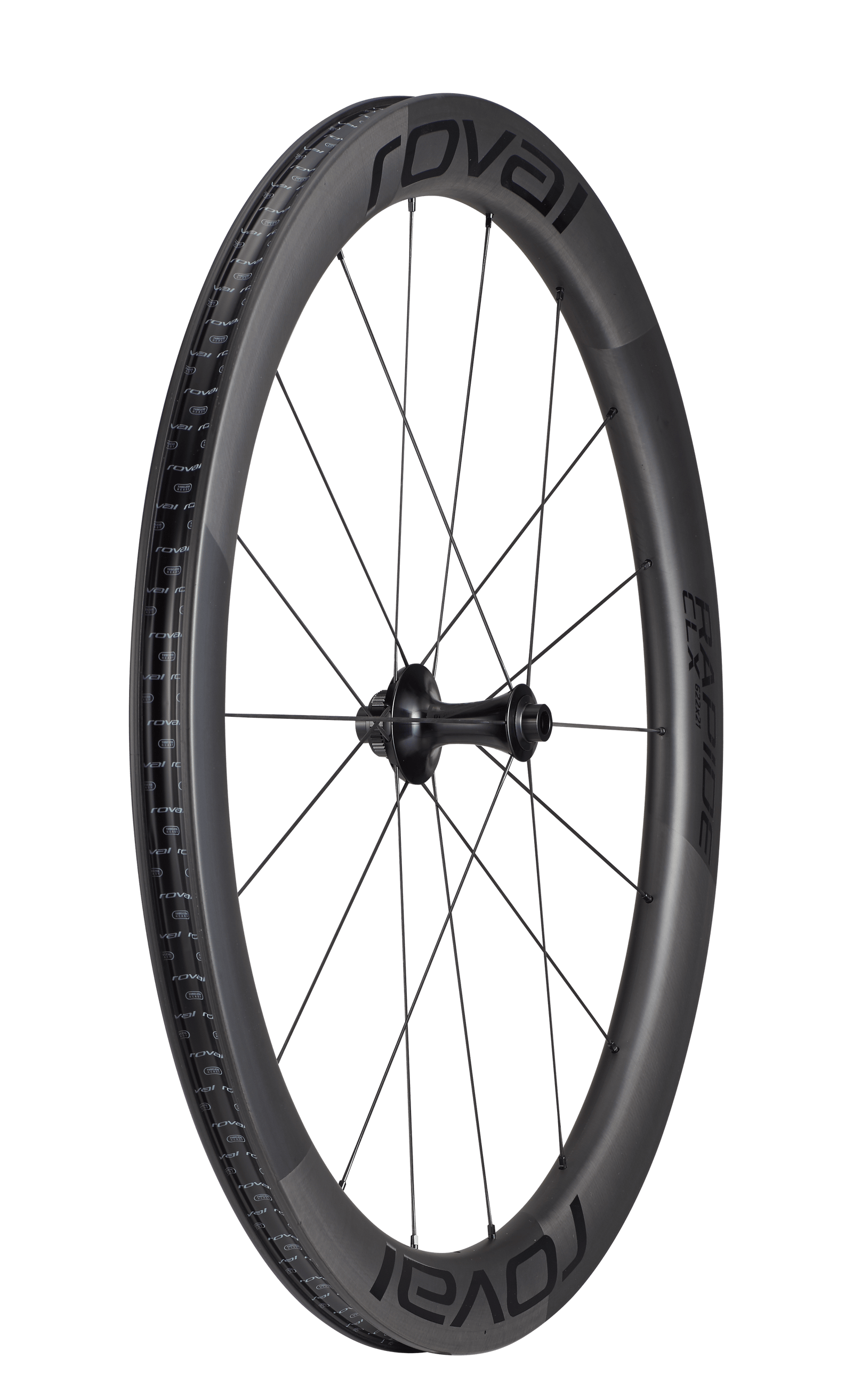 Specialized ROAD Satin Carbon/Gloss Black / 700c Front Roval Rapide CLX II