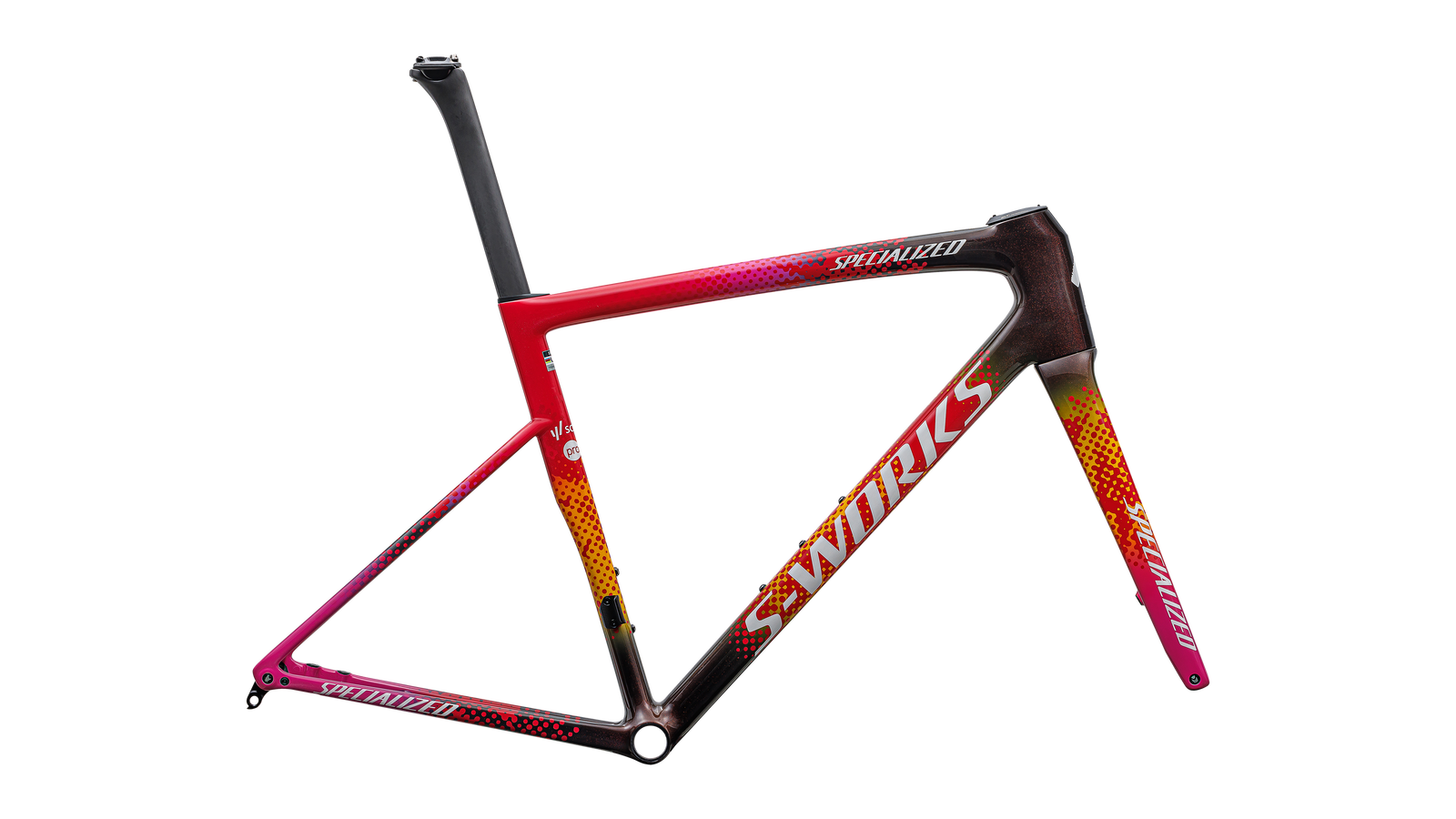 Specialized ROAD Team, SD Worx / 52 S-Works Tarmac SL8 Team Frameset - SD Worx - Protime