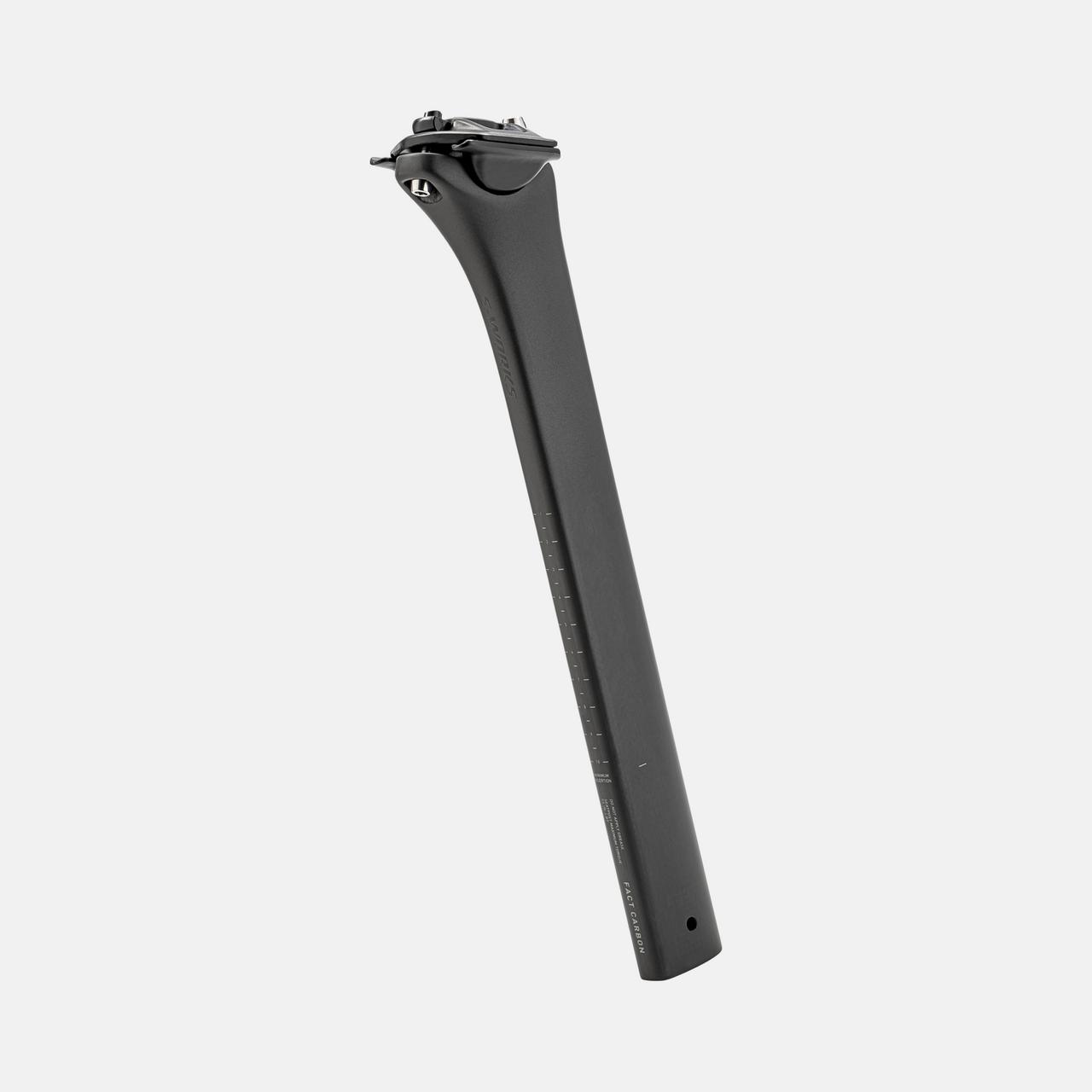 Specialized ROAD Satin Carbon / 300mm x 15mm Offset S-Works Tarmac SL8 Carbon Post