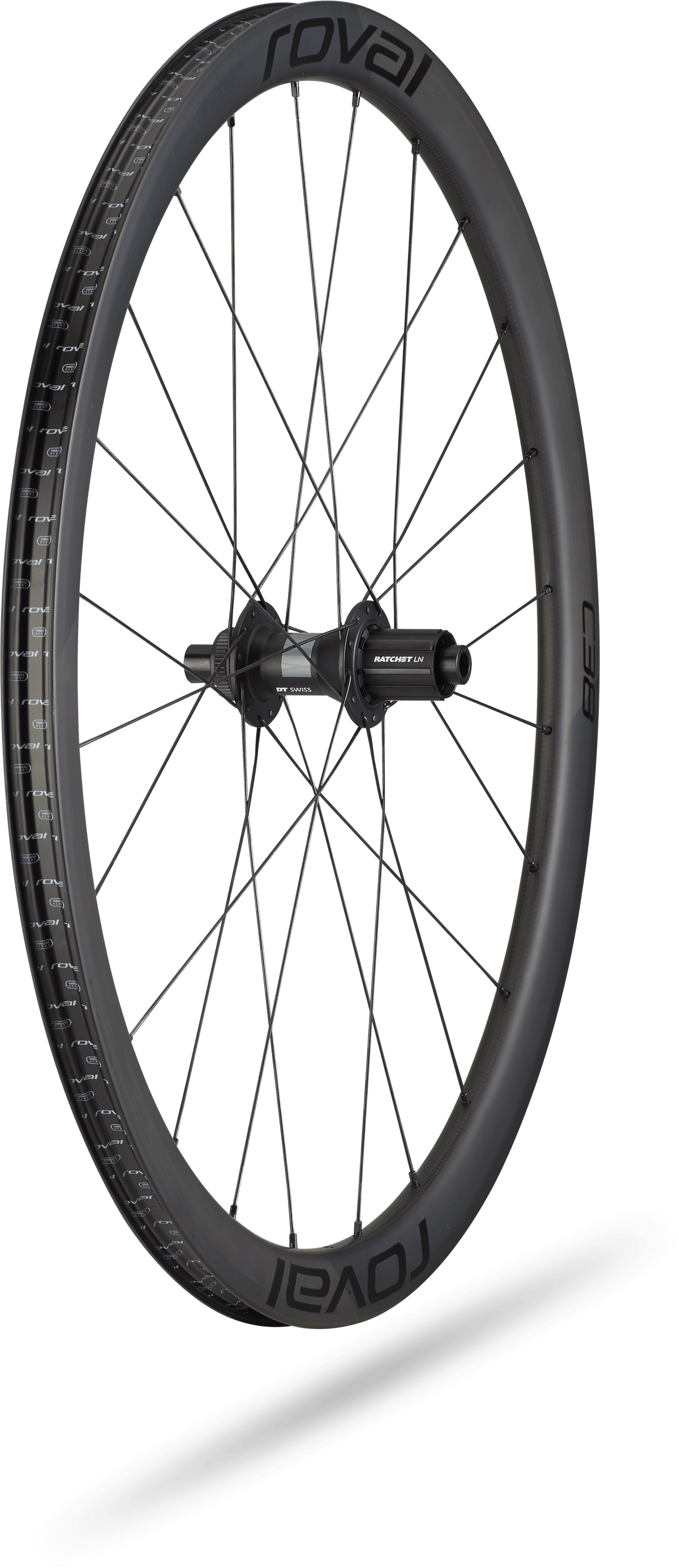 Specialized ROAD Satin Carbon/Black / 700c Roval Rapide C 38