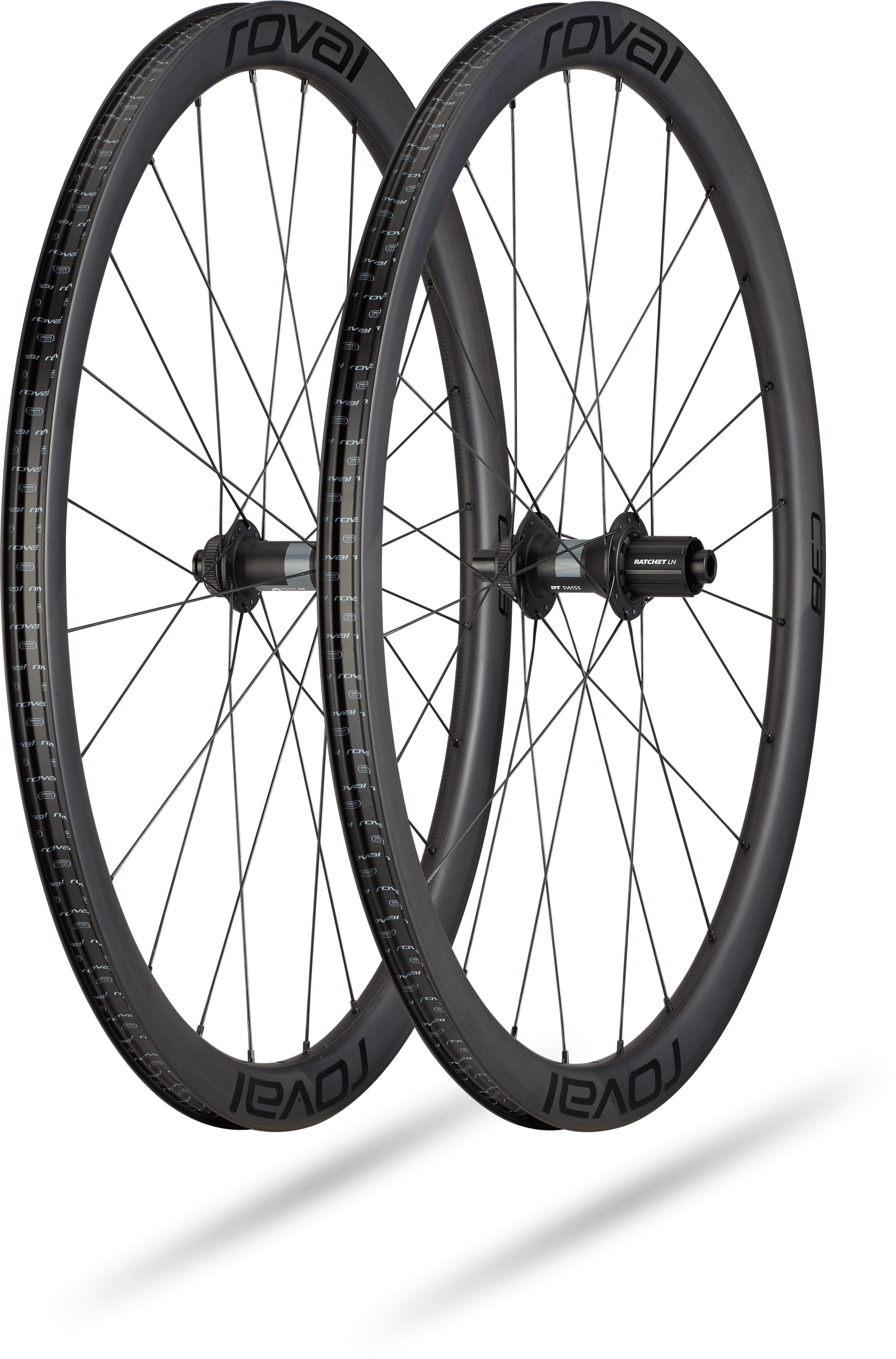 Specialized ROAD Satin Carbon/Black / 700c Roval Rapide C 38