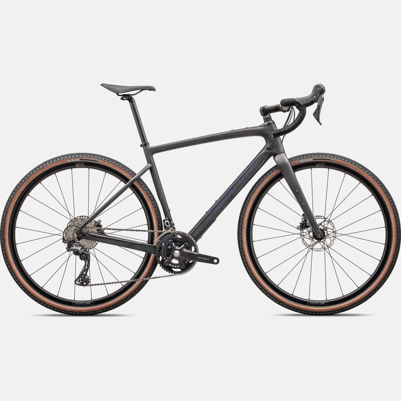 Specialized ROAD Satin Carbon / Blue Onyx / 61 Diverge Sport Carbon