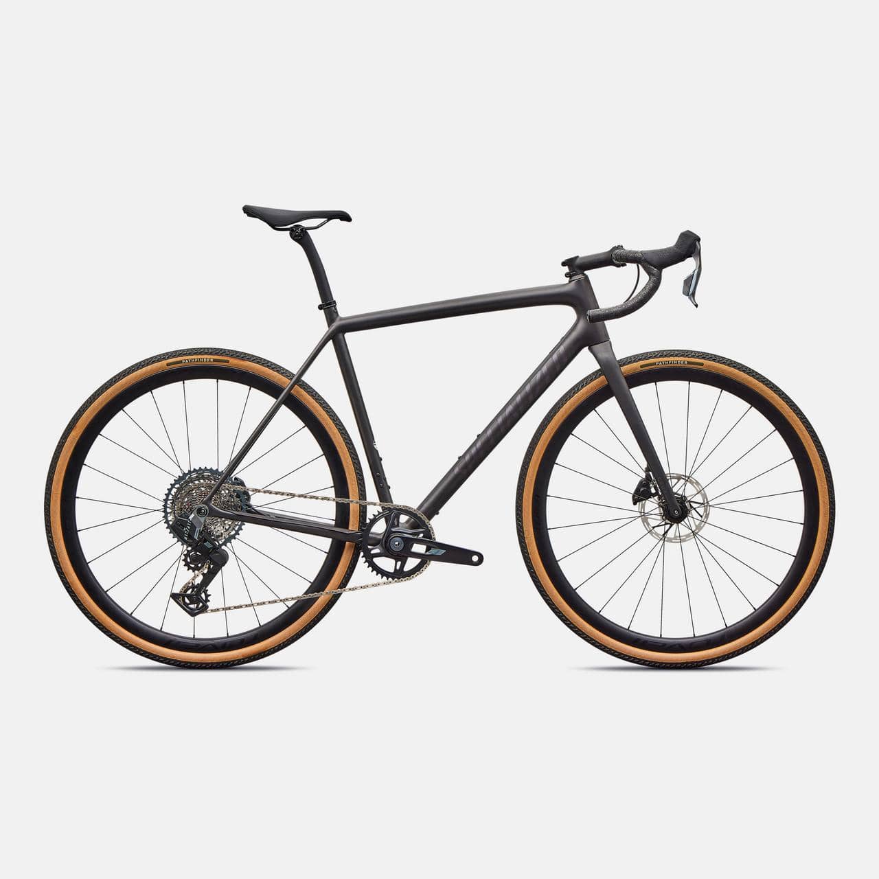 Specialized ROAD Satin Carbon/Nebula Metallic / 49 Crux Expert - SRAM Rival XPLR AXS