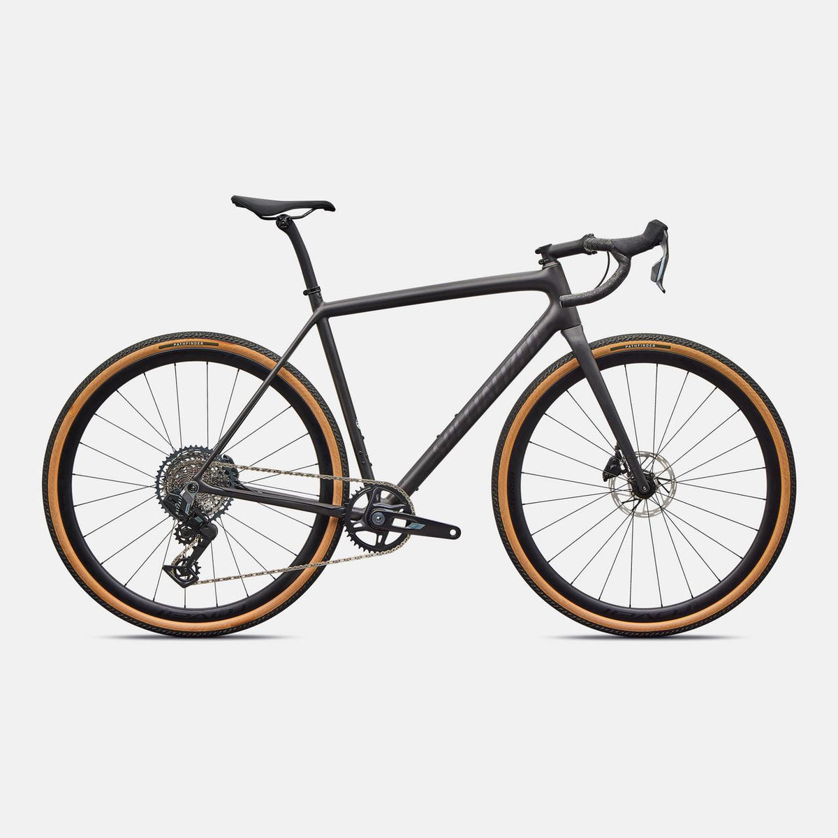 Specialized ROAD Satin Carbon/Nebula Metallic / 49 Crux Expert - SRAM Rival XPLR AXS