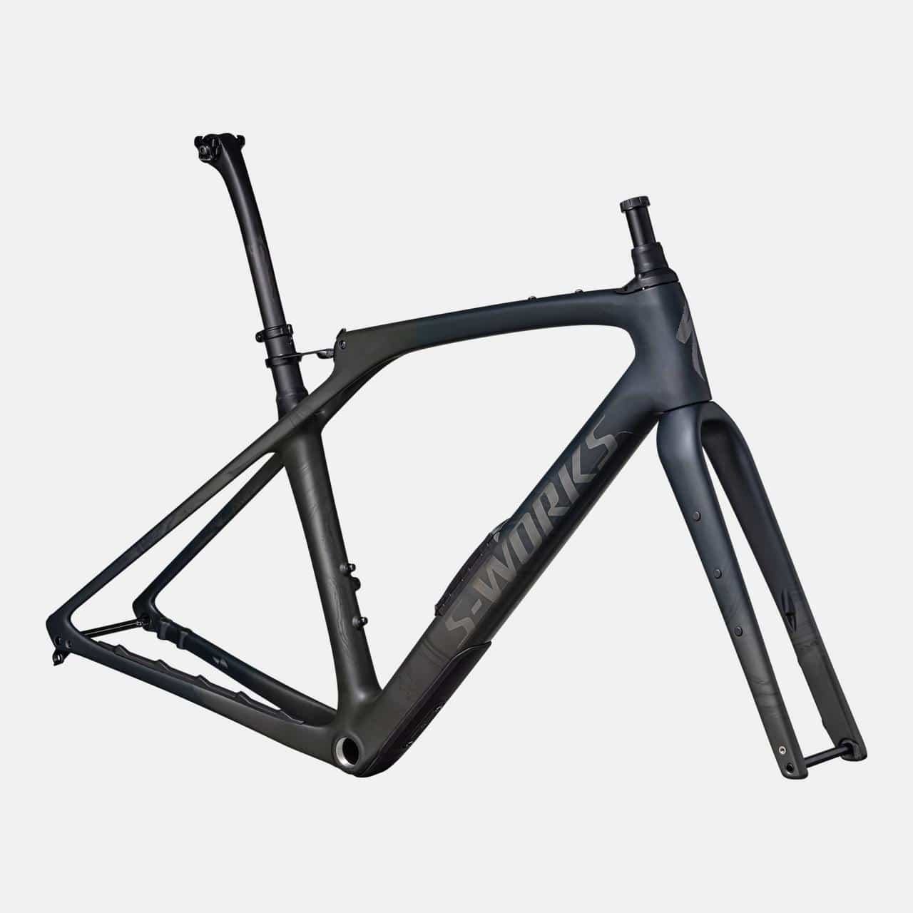 Specialized ROAD Satin Forest Green/Dark Moss Green/Black Pearl / 52 S-Works Diverge STR Frameset