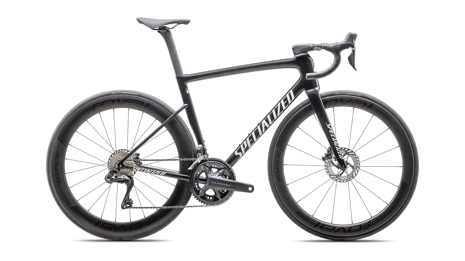 Specialized ROAD Gloss Carbon / Metallic White Silver / 49 Tarmac SL8 Pro - Shimano Ultegra Di2